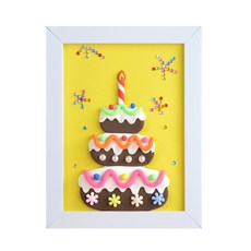 ADICO 粘土框架 DIY 製作蛋糕, 混色