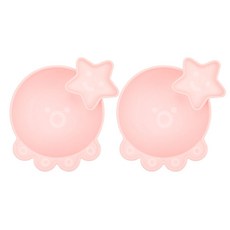 Channel&Joo可拆卸章魚碗麥片碗, 粉色的, 2個