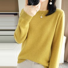 lemon soul 女款素色長袖針織T恤