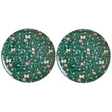 米飯甜點盤, 蝴蝶綠, 2個