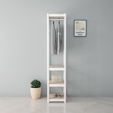 HOMEDANT HOUSE by SPEED RACK 韓國製造 鐵製系統 4層1衣架, 白色