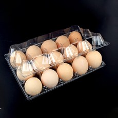 15格雞蛋收納盒 e6 50p, 透明