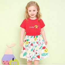 mollimelli 女童款Fruitical Sangsom連身裙