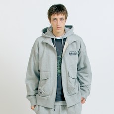 oceanpacific 男女通用 CARGO POCKET ZIP UP SWEAT SHIRT WOPC6SIJUZ02