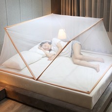 신개념 간편 원터치 모기장, 베이지