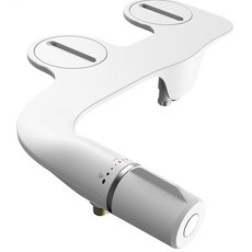 soonZAM 纖薄實惠型水壓調節免插電免治馬桶座 選項 04, 單一商品