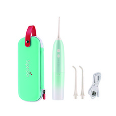 superpick 便攜式防水盒 + 沖牙機套組 馬卡龍薄荷, RLI503