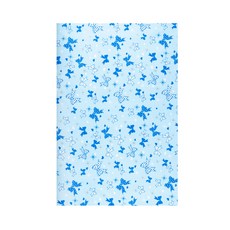 더해피 양면 방수 리본 패턴 원단, 스카이, 1개