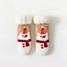 스타도어 캐릭터 양털 보온 양말