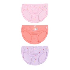 demdem 女孩的 Dream Rabbit 棉質莫代爾三角褲 3 件套