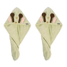 柔軟乾髮巾 SG18, 款式4, 2個