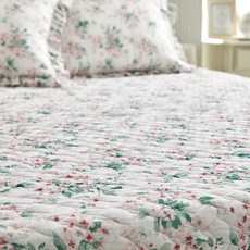 로라애슐리 애플블라썸 모달 워싱 스프레드 퀸, 핑크