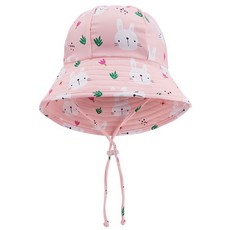 JOY MULTI 孩童動物印花綁帶遮陽帽