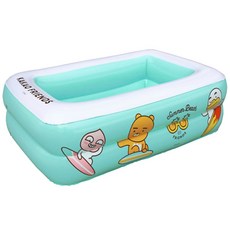 DiCO 幼兒用Kakao Friends氣墊方形泳池, 1個, 混色