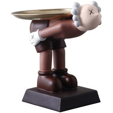 Franc On Deu 瞌睡娃娃托盤 棕色, 混合顏色