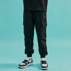 BEVERLY HILLS POLO CLUB 比佛利保羅 兒童口袋棉質寬鬆束口褲