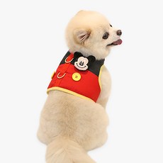 ITS DOG 狗狗迪士尼朋友胸背帶, 米奇, 1個