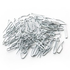 WINDOW DRESS 窗簾掛鉤 26mm, 銀, 50個