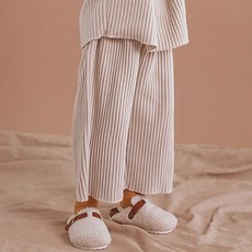 GOING KIDS 孩童素色羅紋長褲