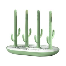 ABM 仙人掌造型奶瓶涼乾架, 綠色