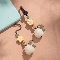 小麥購物 吉祥如意白玉菩提蓮花 2個, 蓮花