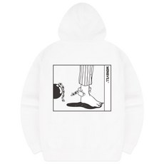 腳鍊素描帽T VIA_0065