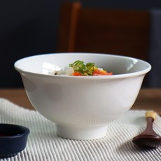 CCLIME 皮諾細麵碗, 4個, 乳白色