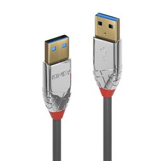 LINDY 林帝 CROMO USB3.0 Type-A/公 to 公傳輸線, 3m, 1條