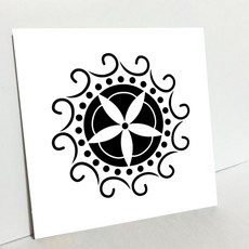 HTP 傳統紋樣磁磚 花紋 K0959 8532, 1個