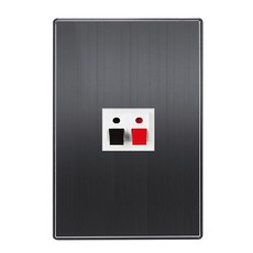 奈米電工 全黑鋁製單孔喇叭, 1個