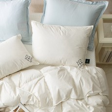 sofraum& Slim 匈牙利輕量雲朵鵝絨枕芯, 白色, 1個