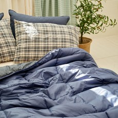 SIMPLUX 4季素色雙面被, 炭灰色