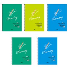 PENPIA 3000 素描本 隨機出貨, 8開, 15張, 5個