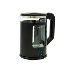 TAEYU 玻璃無線快煮壺 黑色 1.8L, TP-2000
