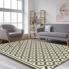 LEEJUNG Heritage tile圖形地毯