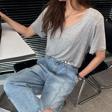 NANING9 女款 Atumo 彈性短袖T恤