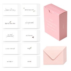 Monolike 療癒拍拍迷你明信片組 Ver.2, 粉紅色, 1組