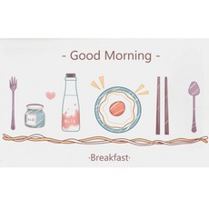 P31 廚房裝飾磁磚壁貼, 早安