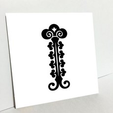 HTP 傳統花紋磁磚 其他 隆陵 丁字閣 蜈蚣鐵 K0904 10204, 1個