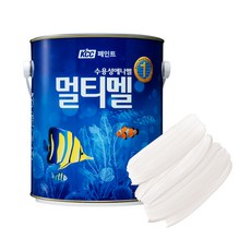 KCC숲으로 홈 앤 멀티멜 페인트, 백색, 3.78L, 1개