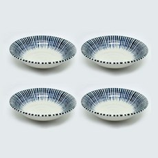 柳枝餐具碗 14cm, 混色, 4個