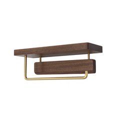 JHCompany現代木質多功能衛生紙盒, L棕色, 1個