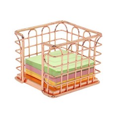 The Evening簡潔便利貼托盤, 1個, 03玫瑰金