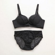 글램공감 아카시아 노와이어 브라 팬티 세트
