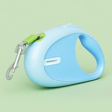 DING DONG PET 狗狗海豚自動牽繩, 藍色