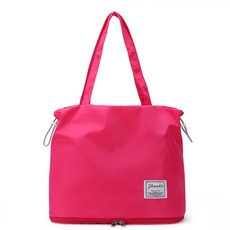 JCP 亮色束口運動包, 玫瑰色