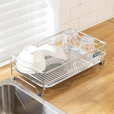 Stenfactory 維納斯托盤式基本碗碟晾曬架, 1個, 單一顏色, 1層