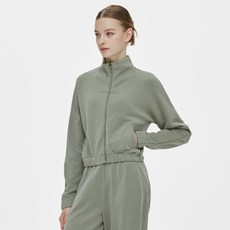 mulawear 女款桃絨柔軟拉鍊外套 MWWCJK112