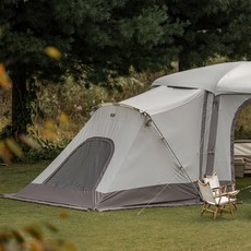 IDOOGEN 海星充氣帳篷專用前庭內部空間擴充延伸配件, 石米色