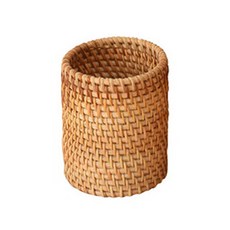 Market Pio 高級藤編餐具筒 款式1, 單一顏色, 1個